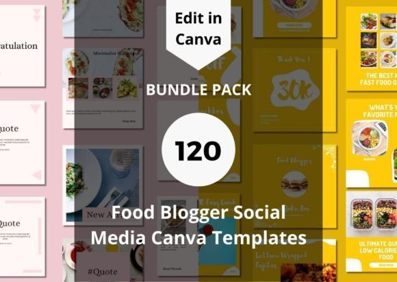 120 Food Blogger Templates: Your Toolkit for Visual Growth