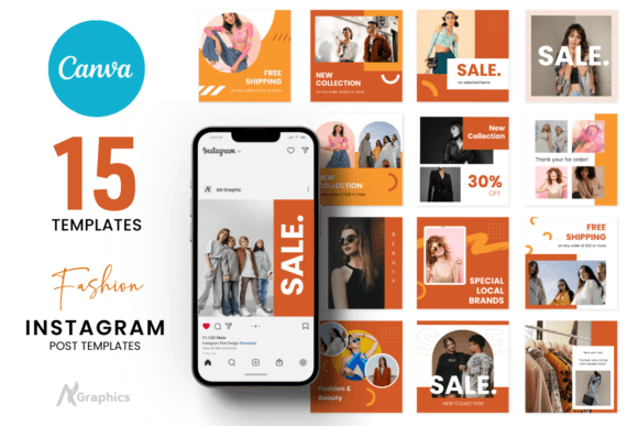 15 Fashion New Instagram Post Templates for Your Brand