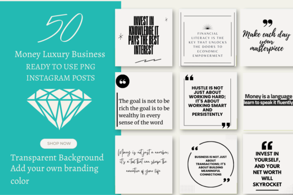 Business Money Luxury Quotes Templates: Elevate Your Brand