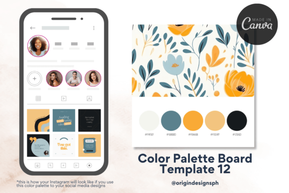 Canva Templates Color Palette12: Your Brand's Visual Anchor