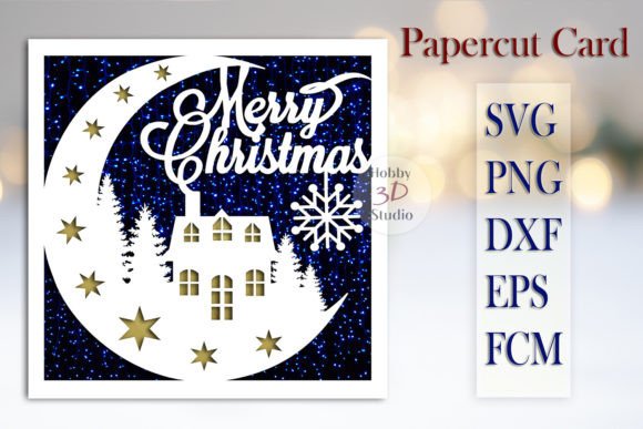 Christmas Card Cut Templates SVG: Craft Stunning Cards Instantly