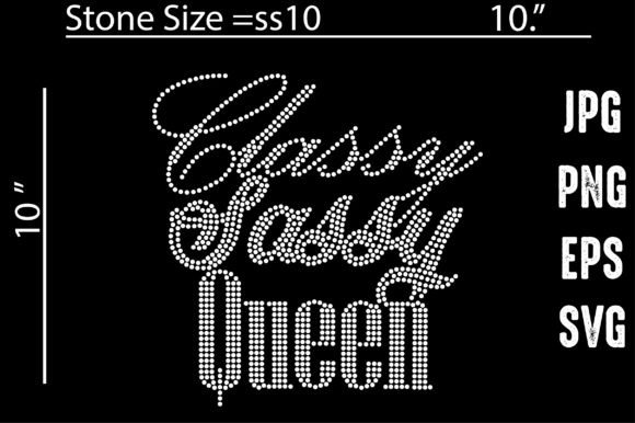 Classy Sassy Queen Rhinestone Templates: Elevate Your Brand
