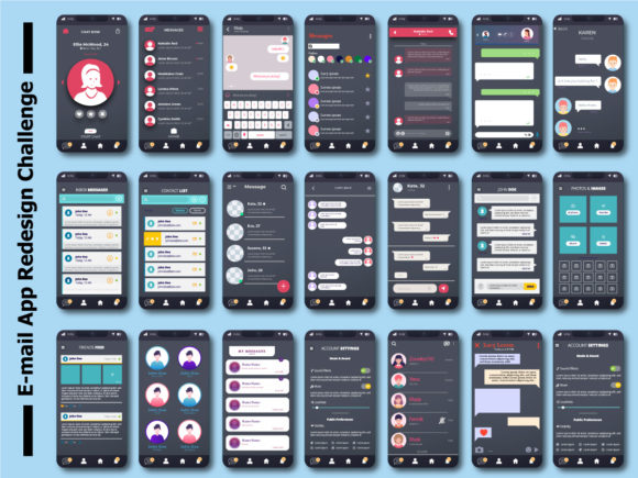 E-mail Client App Landing Page Templates for Modern Brands