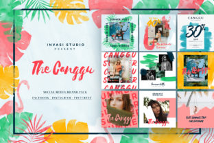 Elevate Your Feed with CANGGU Social Media Pack Templates