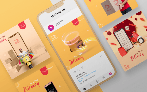 Elevate Your Marketing with Social Media Templates-Delivery-App-017-