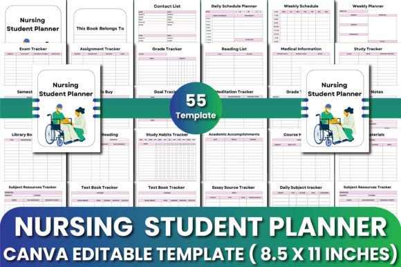 Master Your Nursing Journey: The Ultimate Canva Planner