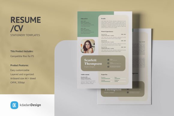 Professional Resume CV PSD Design Templates Vol 211