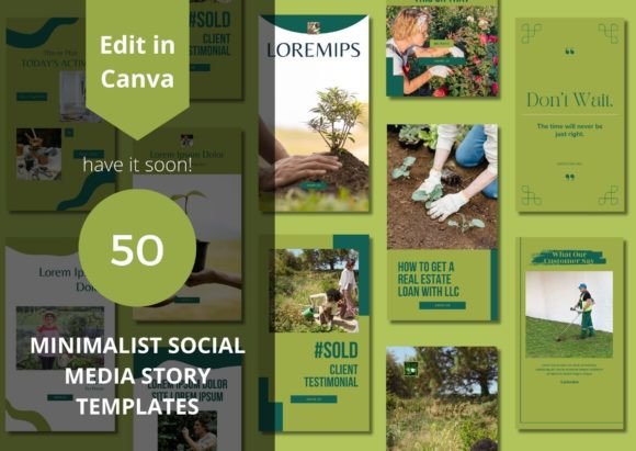 Streamline Your Social Media with 50 Minimalist Templates