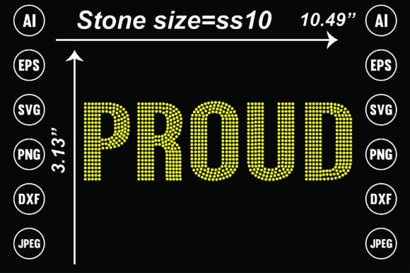 Unlock Creative Potential with Proud Rhinestone Templates