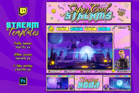 Y2K Stream Templates: A Nostalgic Boost for Your Channel
